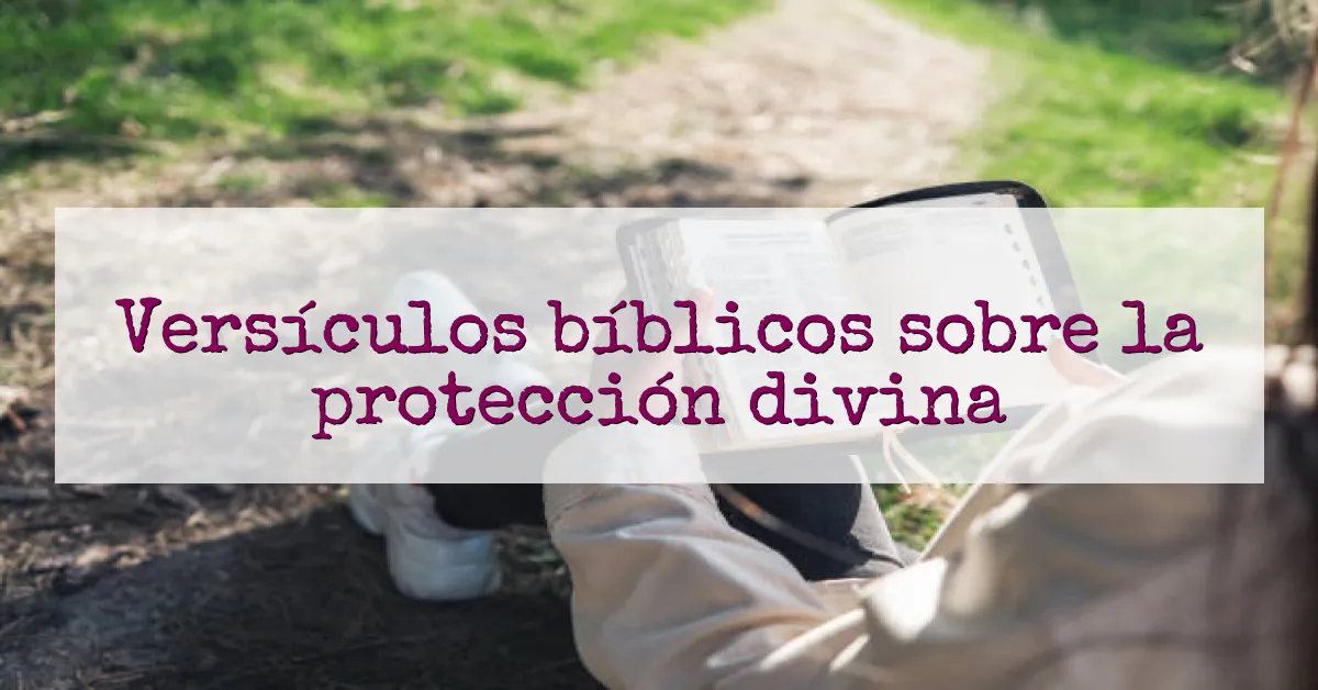 Versículos bíblicos sobre la protección divina