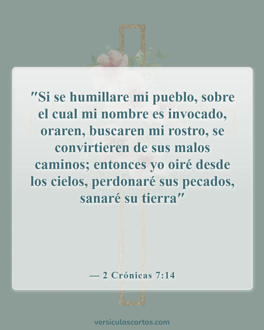 Versículos de la Biblia para parejas en tiempos difíciles (2 Crónicas 7:14)