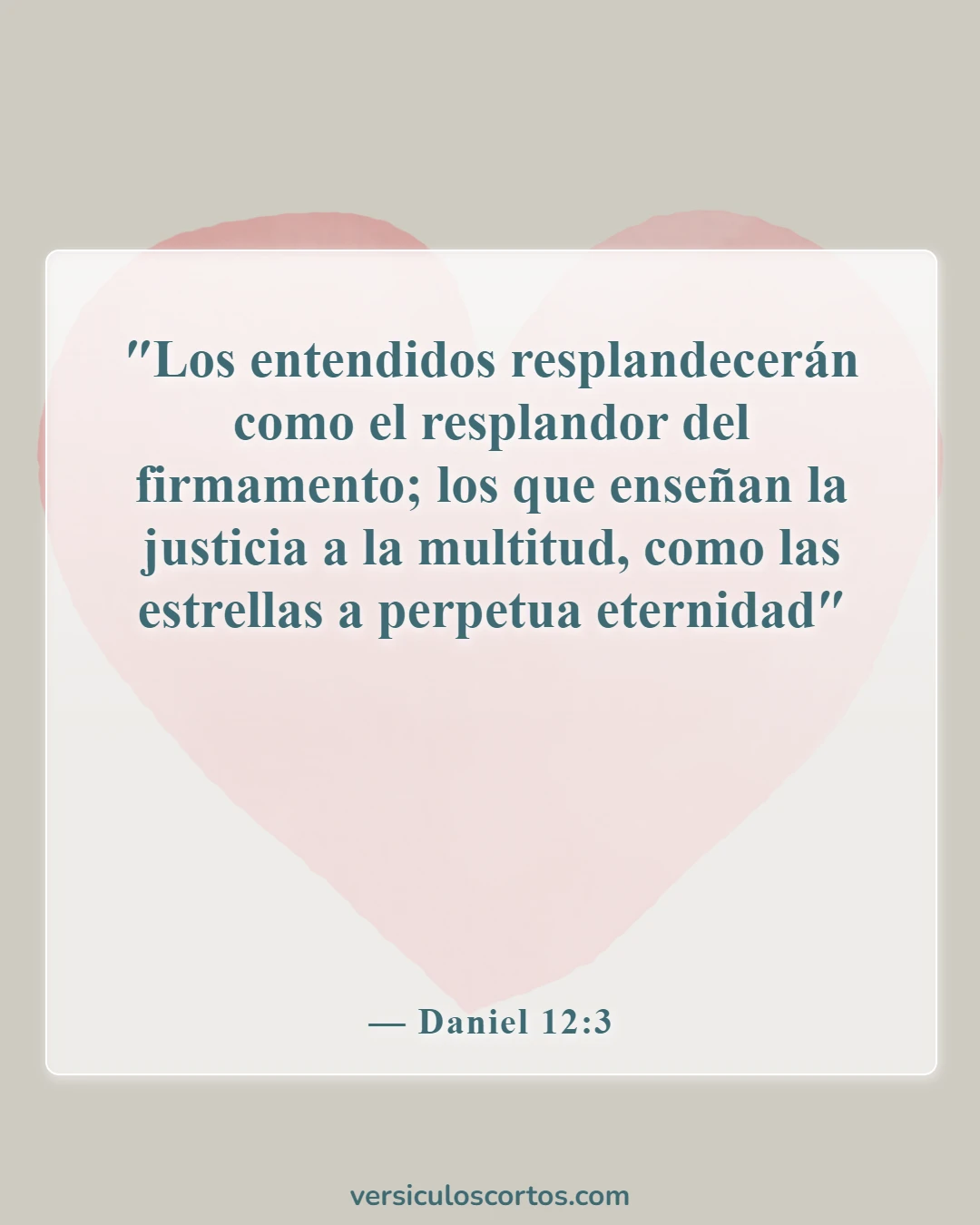 Versículos bíblicos sobre personas en el cielo (Daniel 12:3)