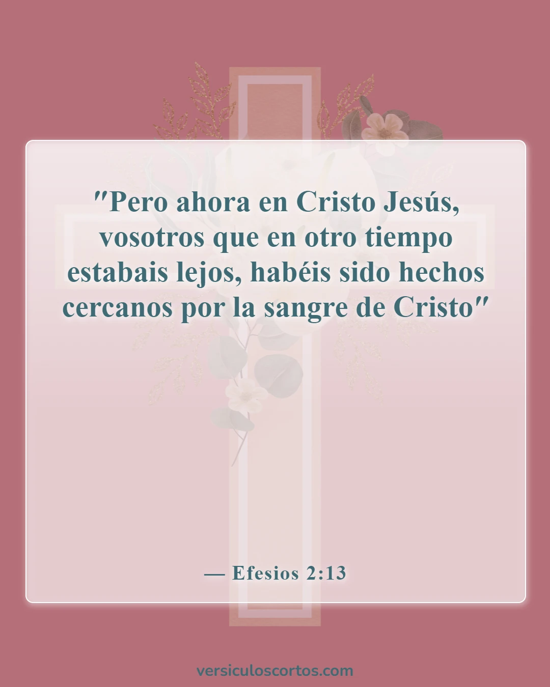 Versículos de la Biblia sobre Jesucristo (Efesios 2:13)