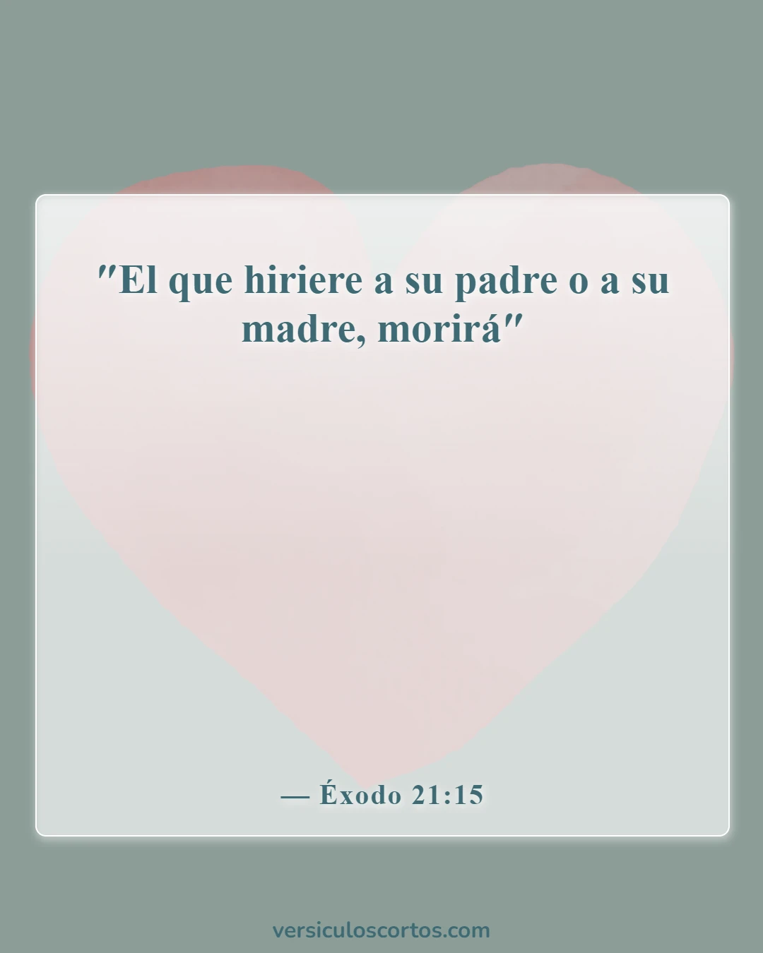 Versículos de la Biblia sobre esposos físicamente abusivos (Éxodo 21:15)