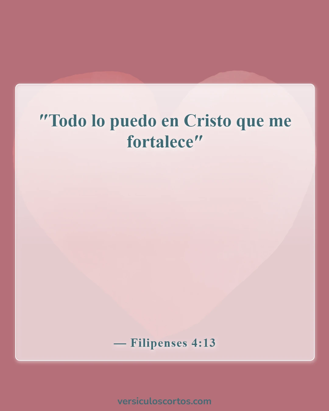 Versículos de la Biblia sobre las tentaciones (Filipenses 4:13)