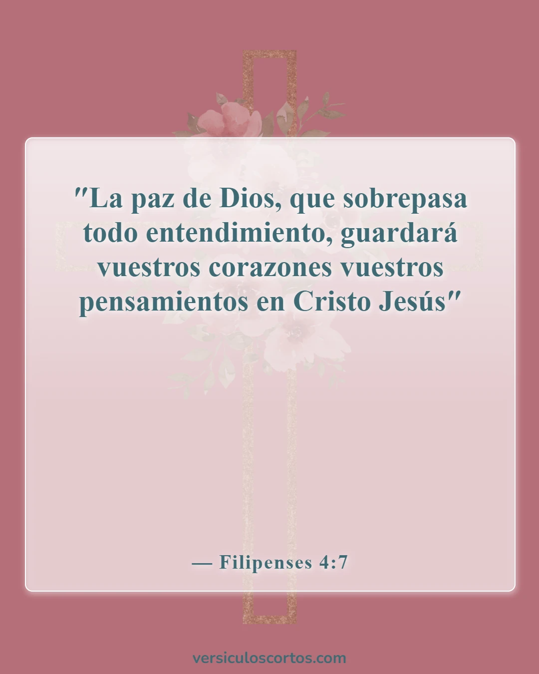 Versículos bíblicos sobre bendecir a alguien (Filipenses 4:7)