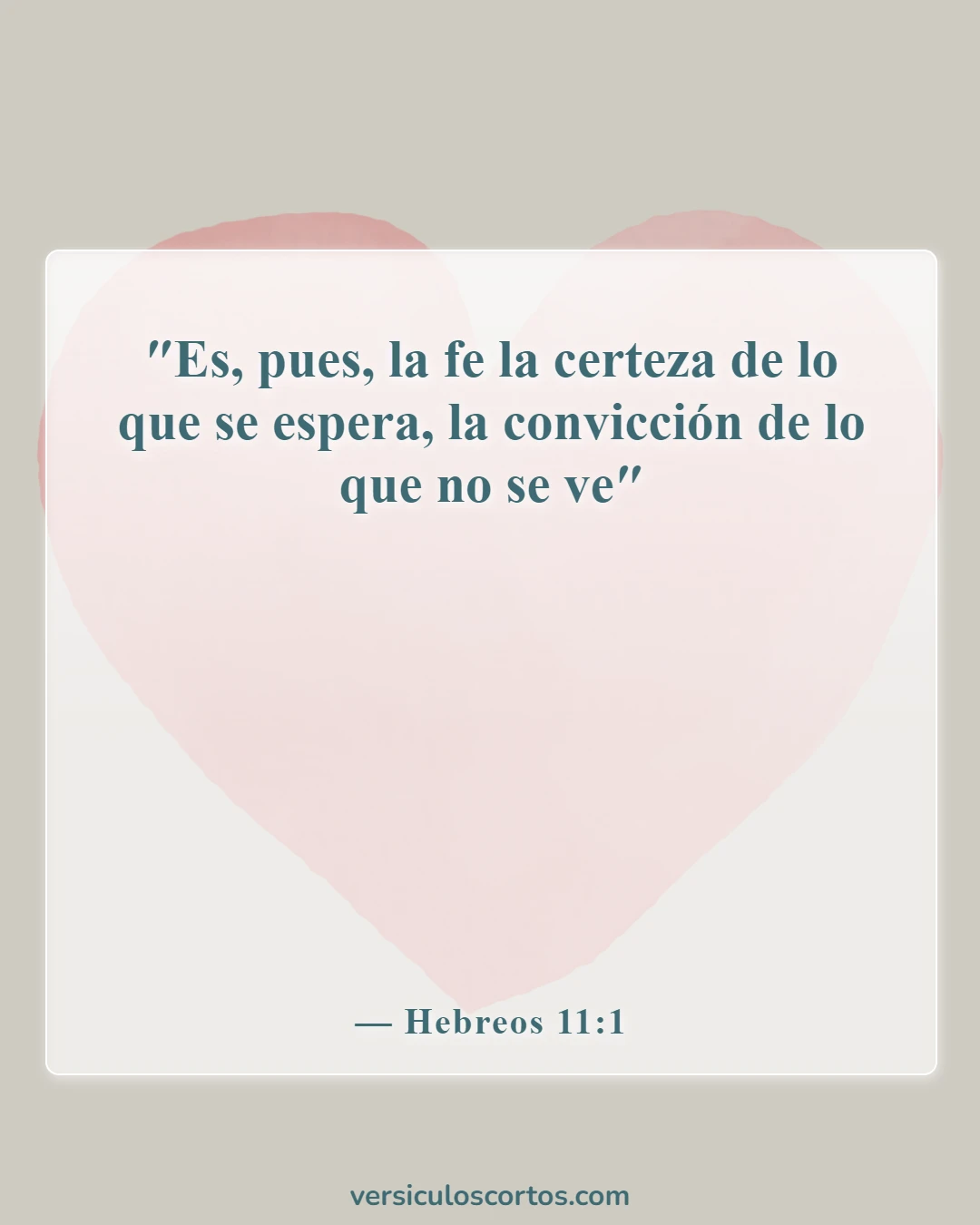 Versículos de la Biblia para parejas en tiempos difíciles (Hebreos 11:1)