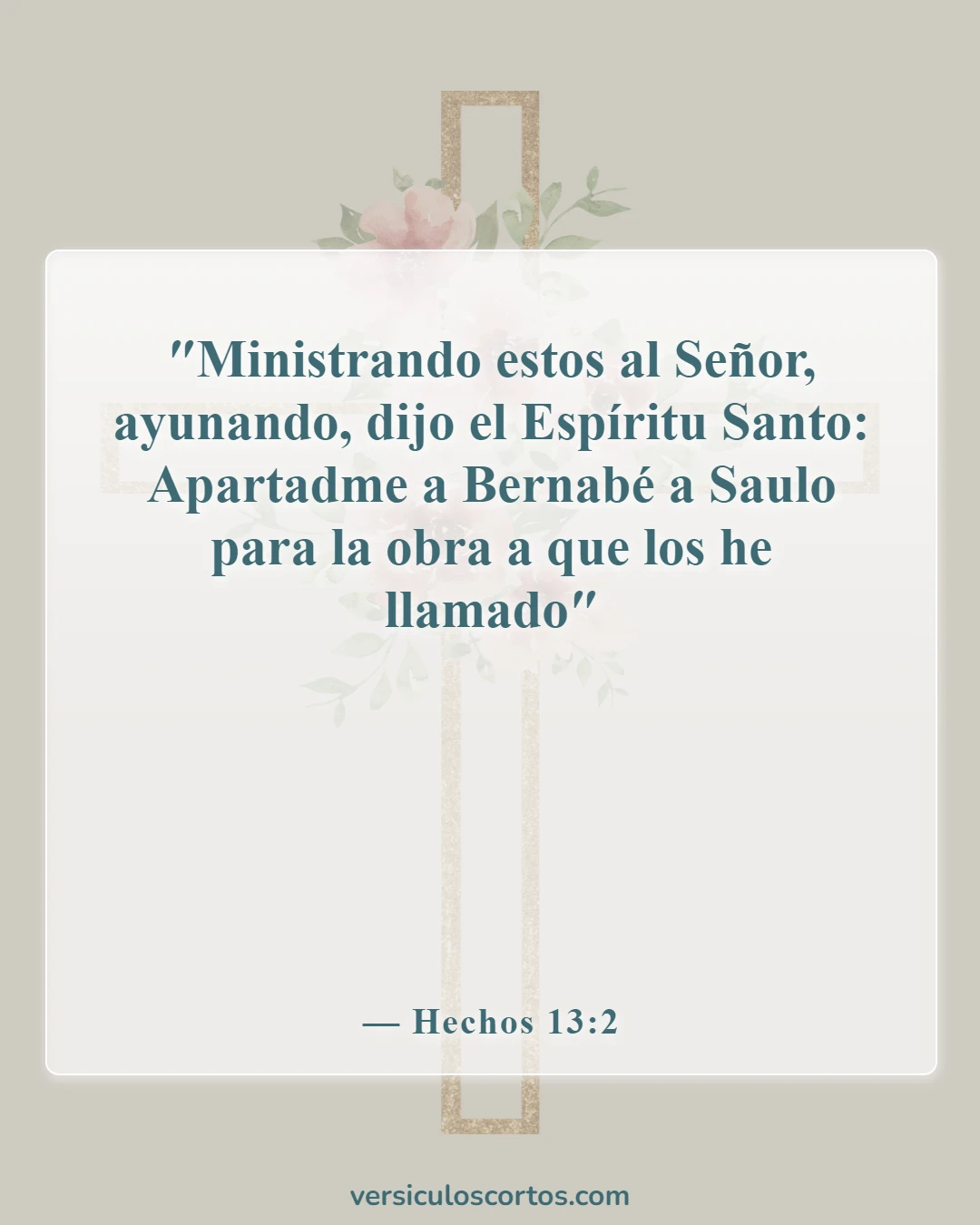 Versículos bíblicos sobre el ayuno para la familia (Hechos 13:2)