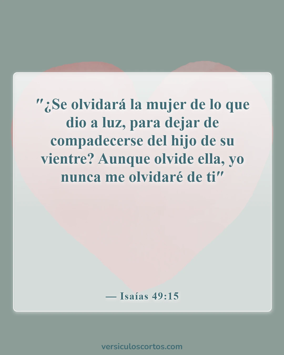 Versículos bíblicos sobre honrar a los niños (Isaías 49:15)
