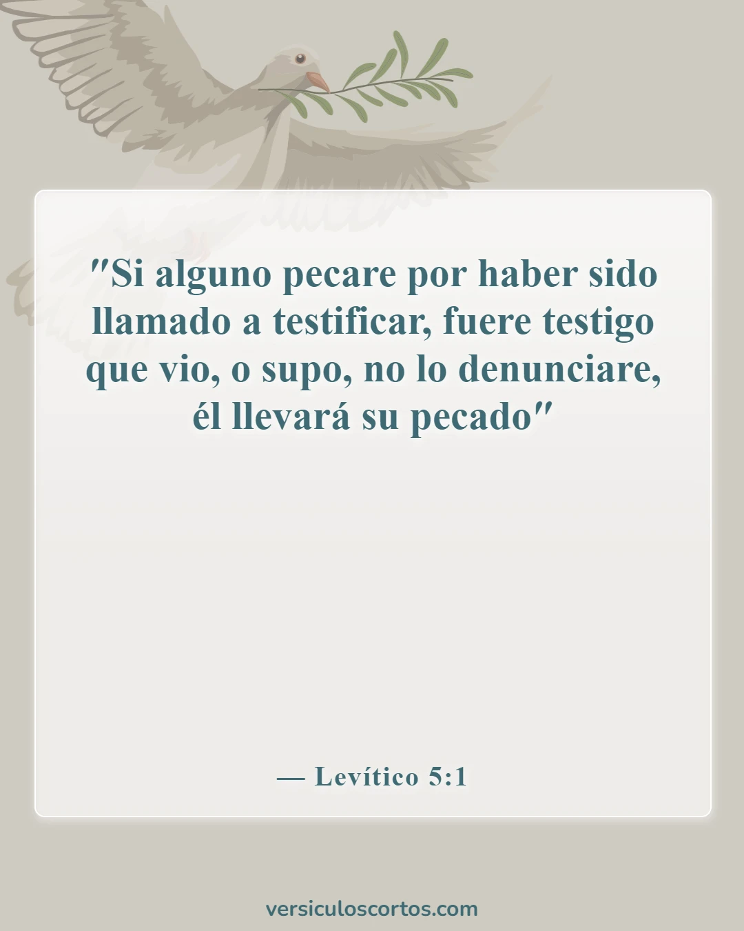 Versículos de la Biblia sobre guardar un secreto (Levítico 5:1)