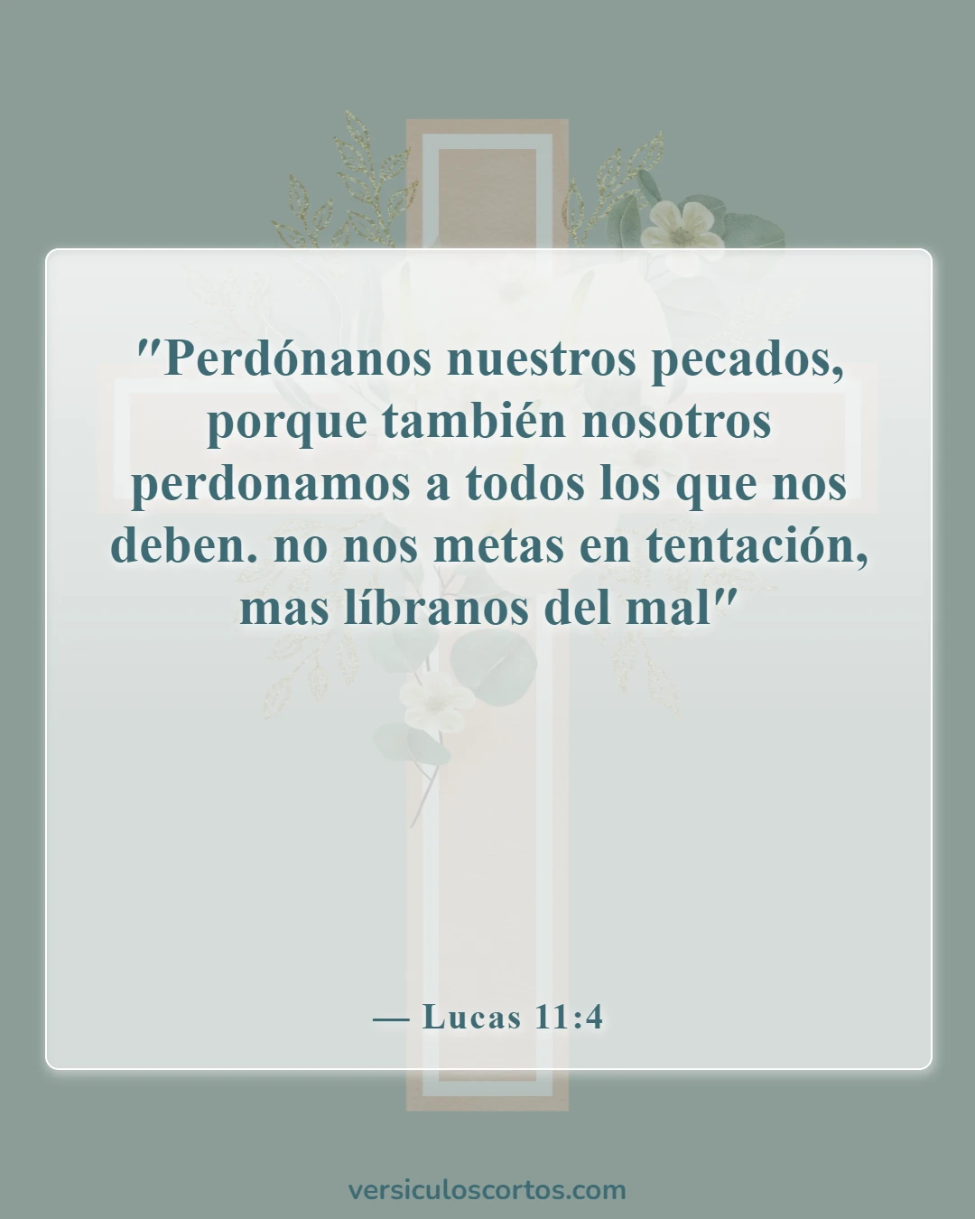 Versículos de la Biblia sobre las tentaciones (Lucas 11:4)