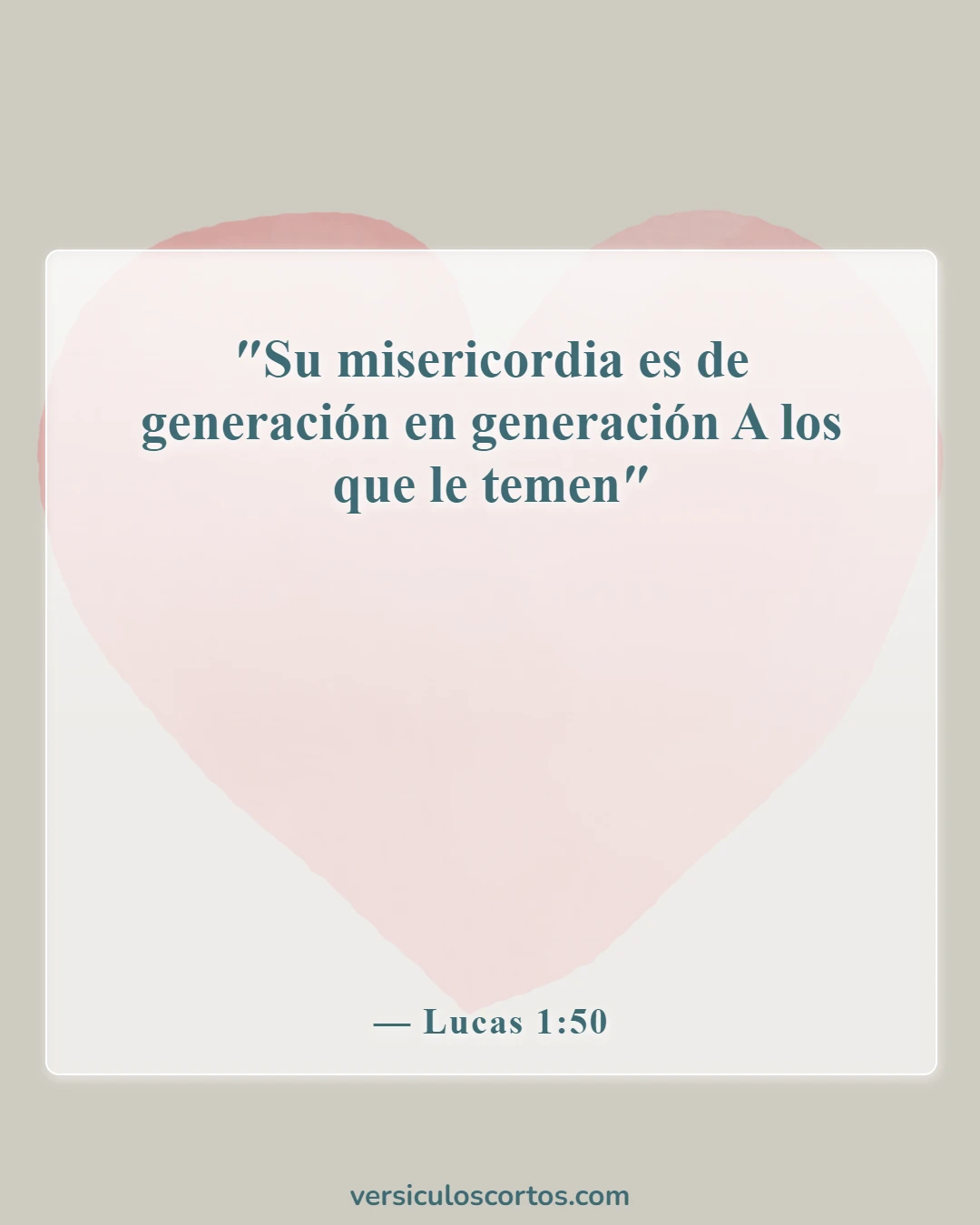 Versículos de la Biblia sobre respetar a tus mayores (Lucas 1:50)