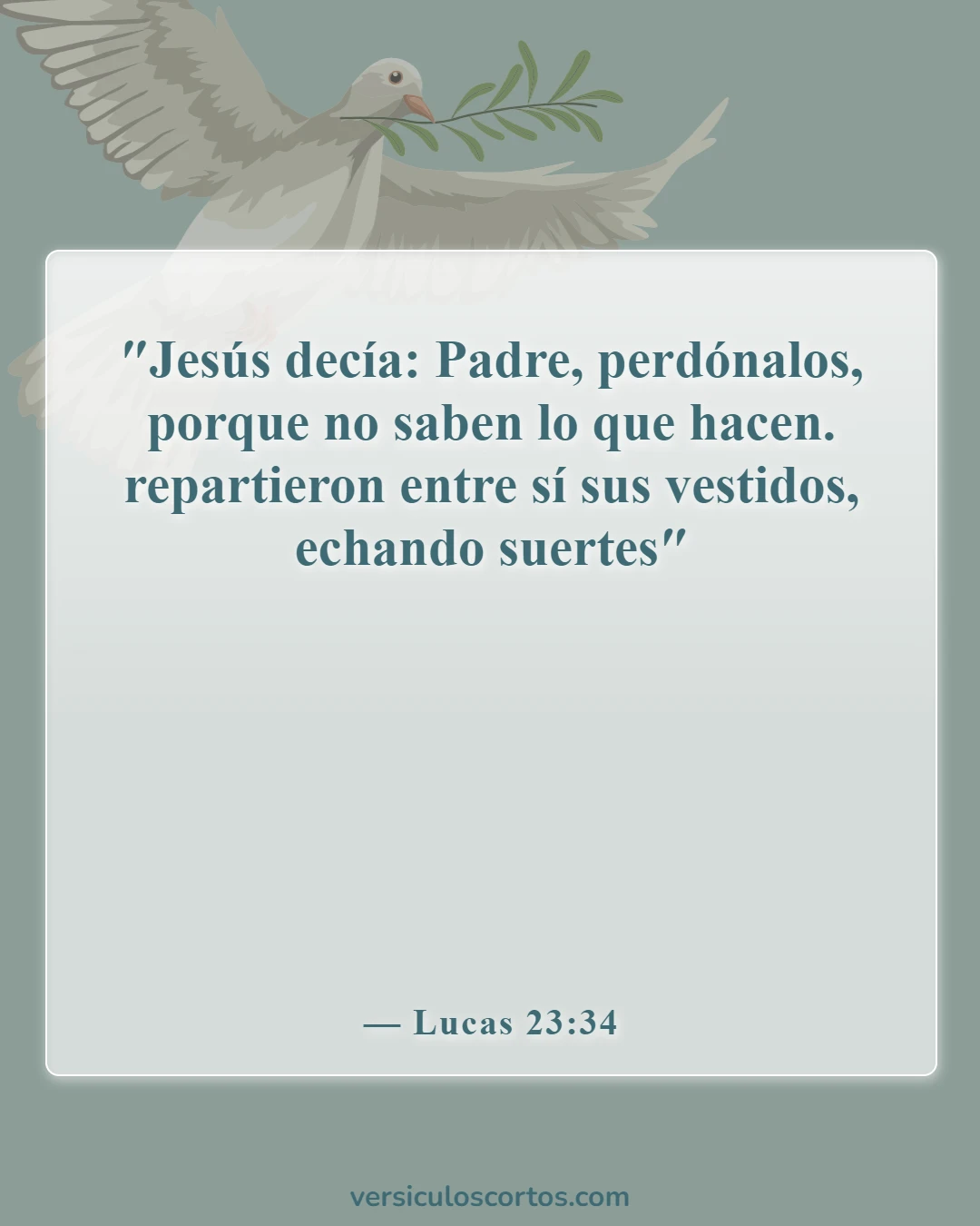 Versículos de la Biblia sobre Jesucristo (Lucas 23:34)