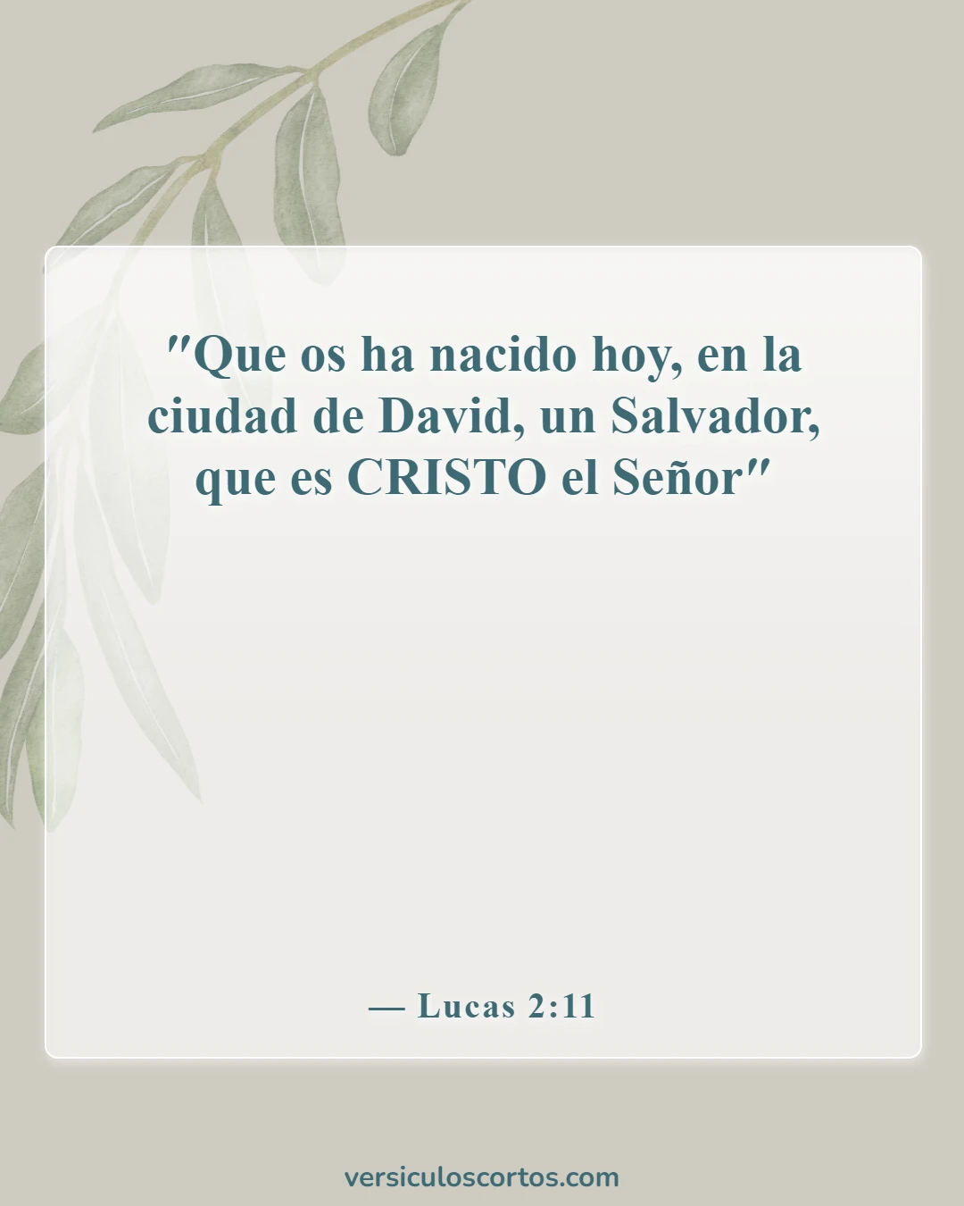 Versículos de la Biblia sobre Jesucristo (Lucas 2:11)