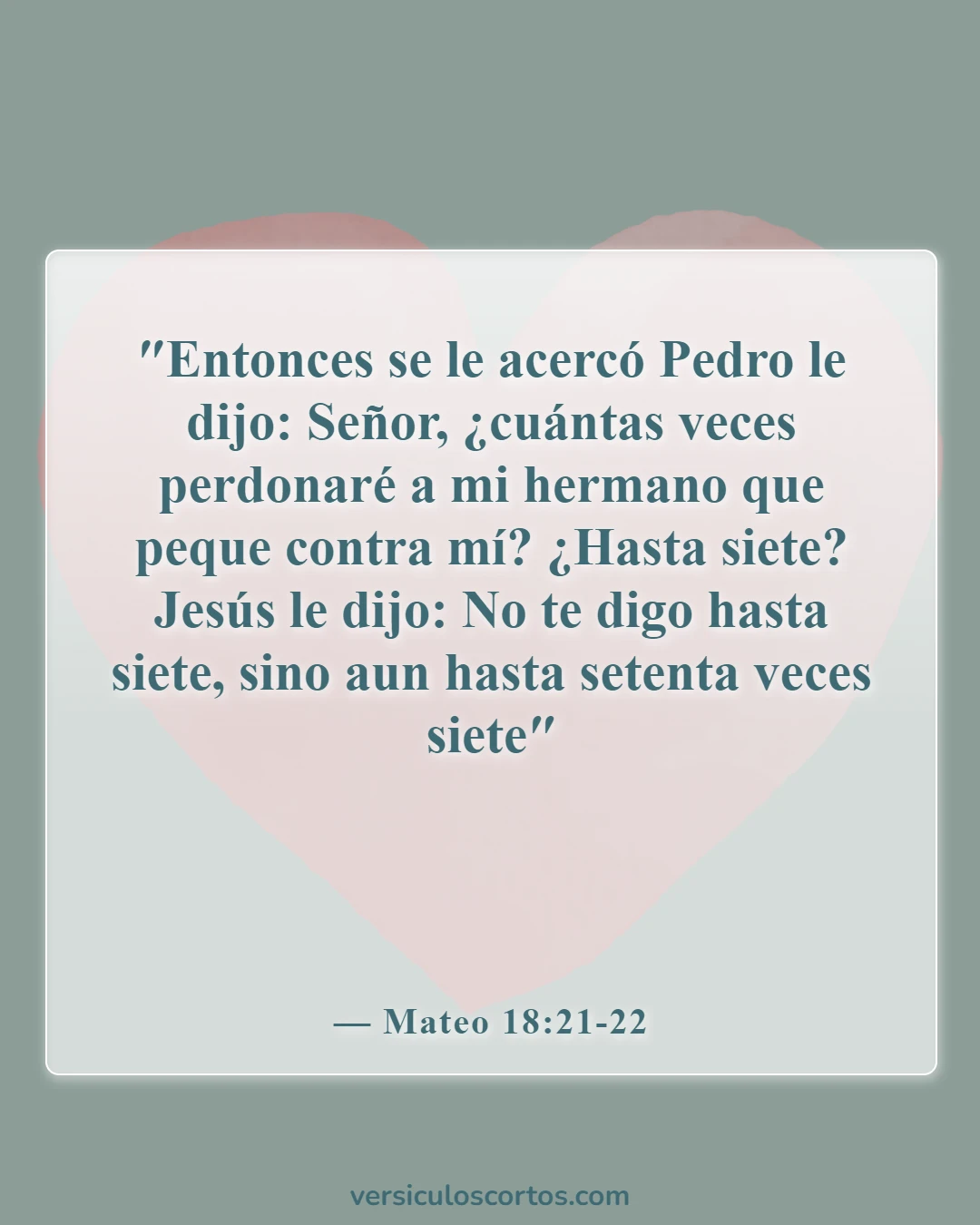 Versículos bíblicos sobre albergar ira (Mateo 18:21-22)