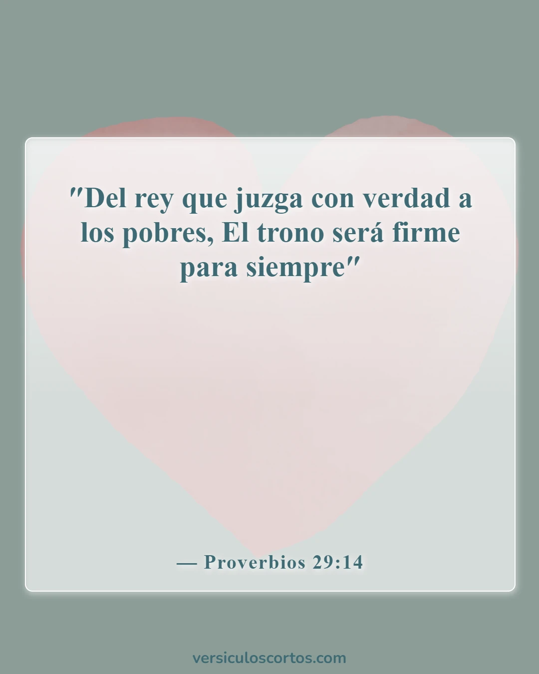 Versículos bíblicos sobre las cualidades de un buen líder (Proverbios 29:14)