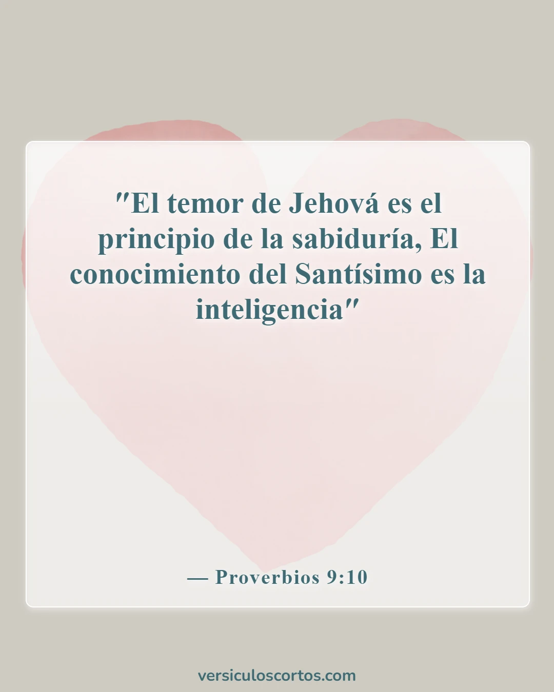 Versículos de la Biblia sobre conocer a Dios (Proverbios 9:10)