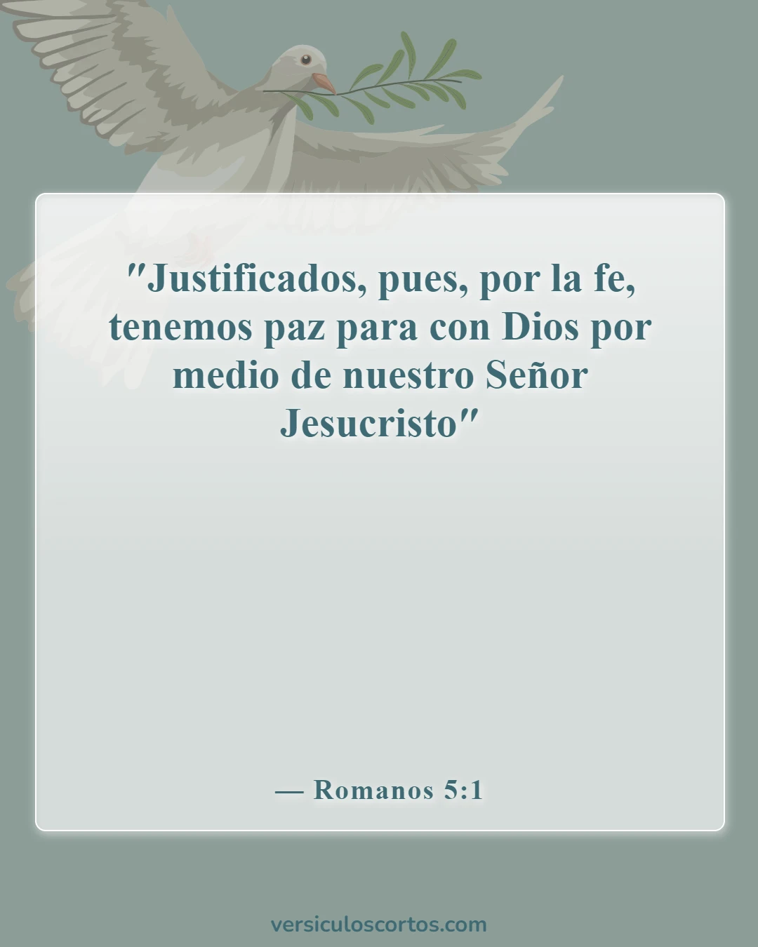 Versículos bíblicos sobre venir a Jesús (Romanos 5:1)