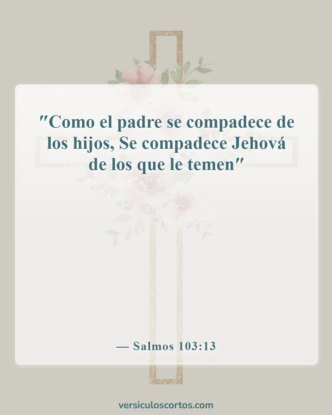 Versículos de la Biblia sobre bebés (Salmos 103:13)