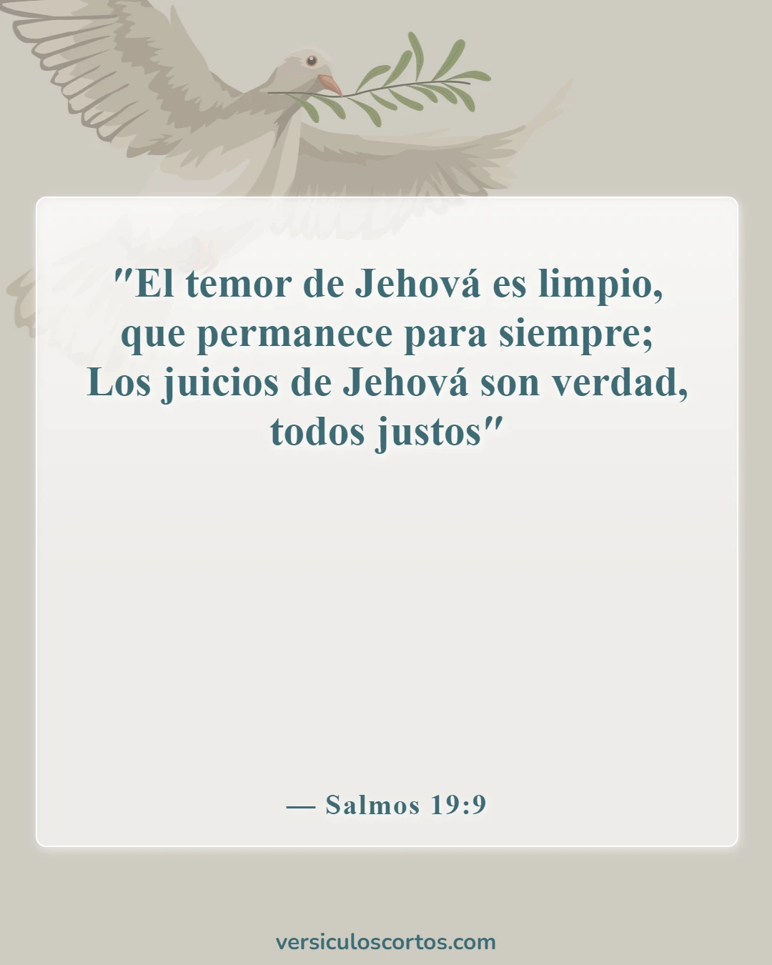 Versículos de la Biblia sobre la Justicia de Dios (Salmos 19:9)