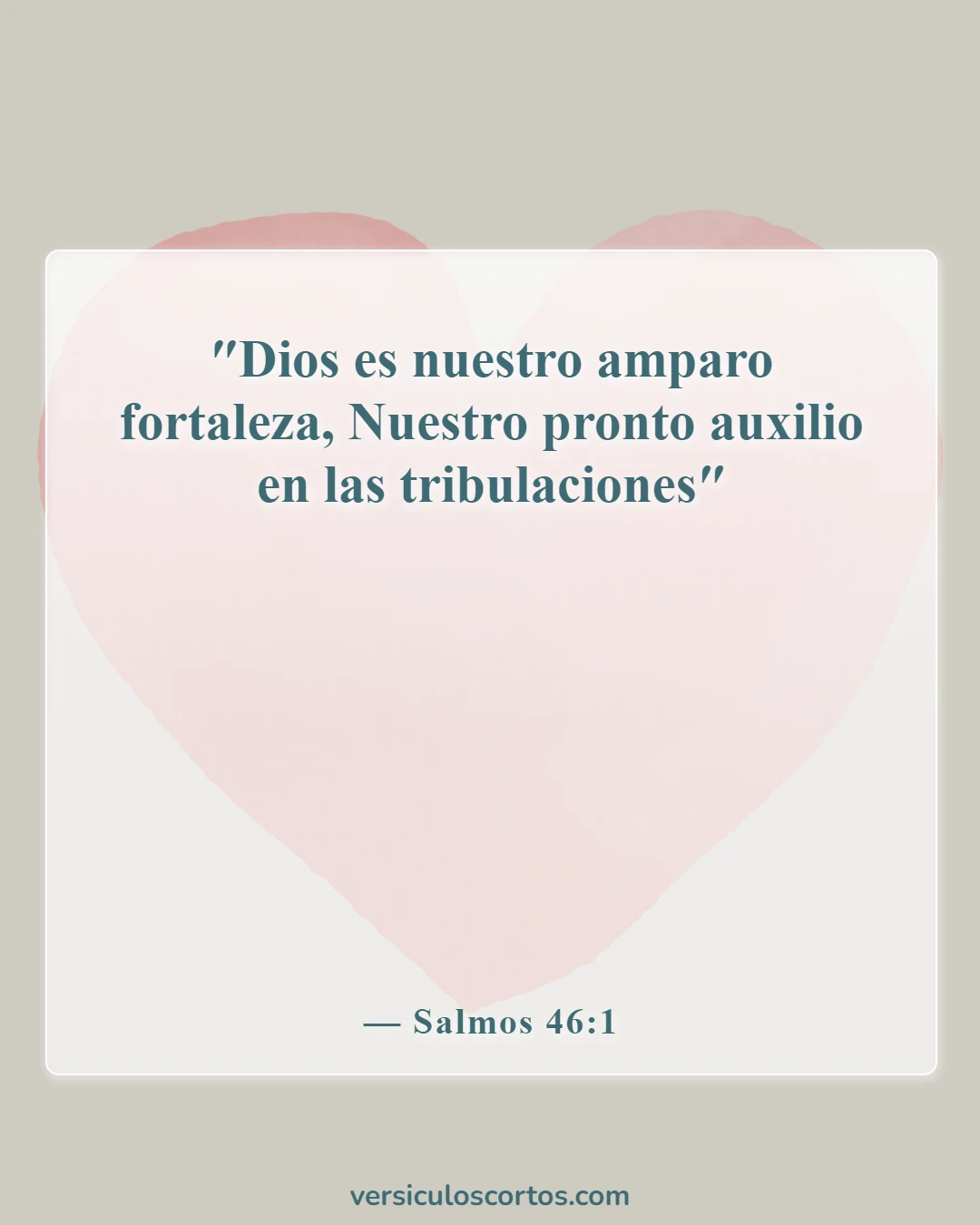Versículos de la Biblia para parejas en tiempos difíciles (Salmos 46:1)