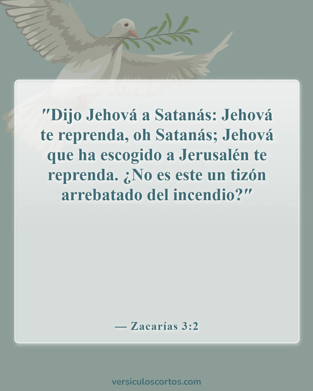 Versículos de la Biblia sobre atar y desatar (Zacarías 3:2)